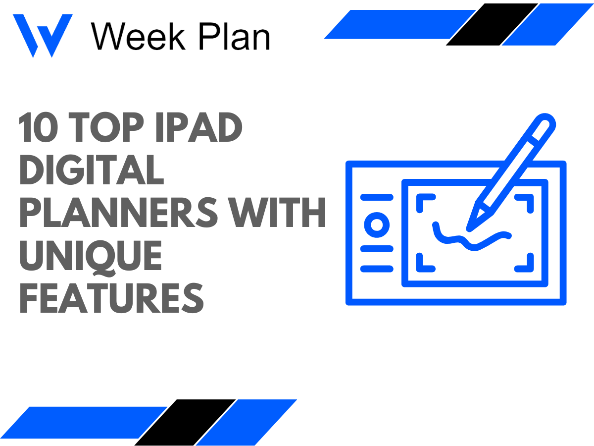 10 Top iPad Digital Planners With Unique Features